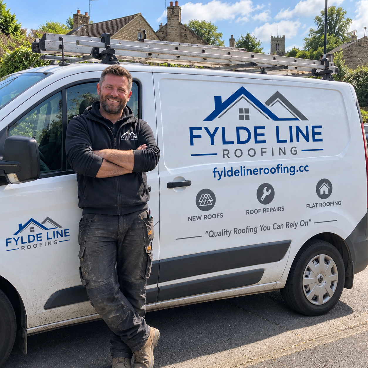 Lawrence, owner of Fylde Line Roofing